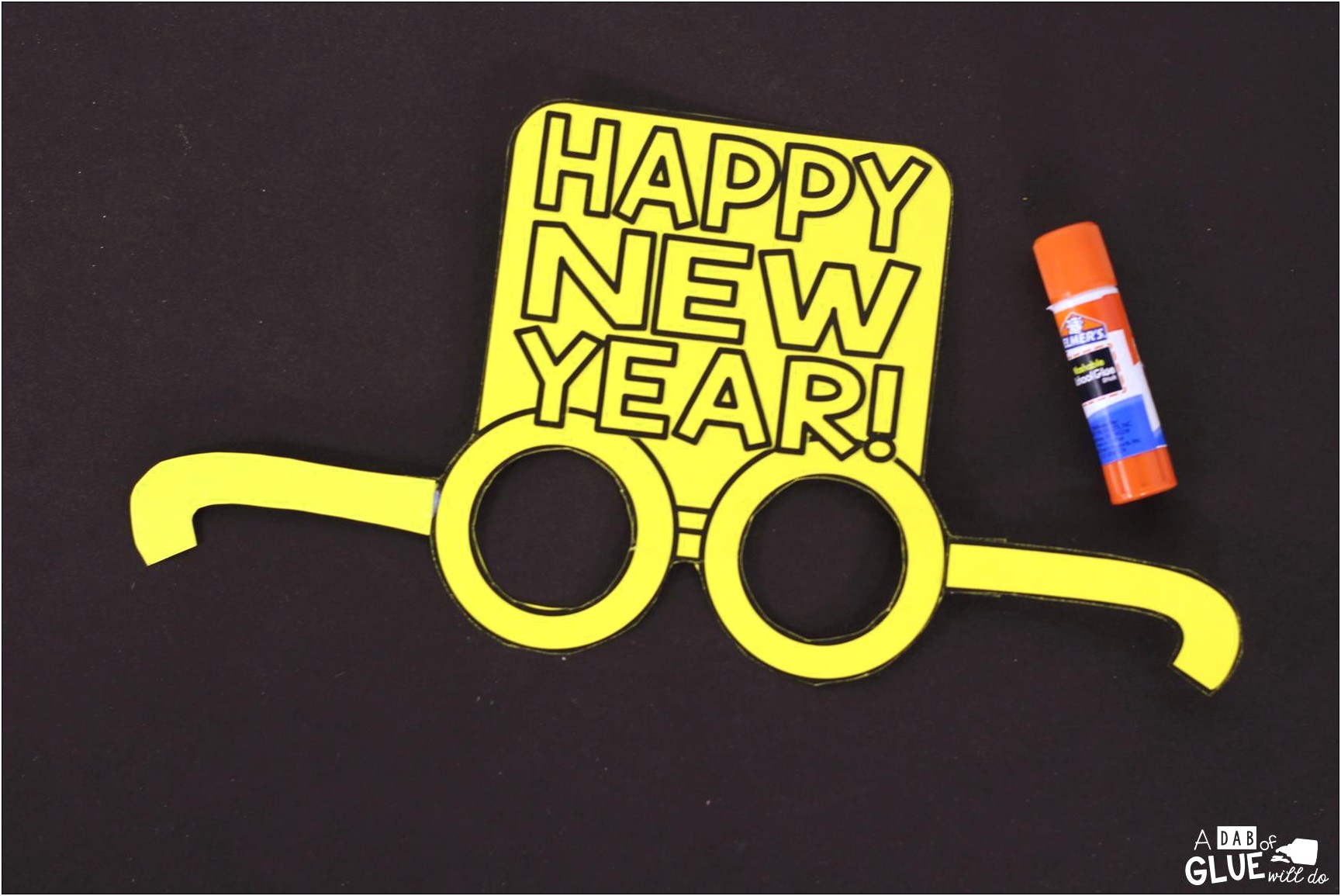 2020 Eyeglasses For New Year Templates Free