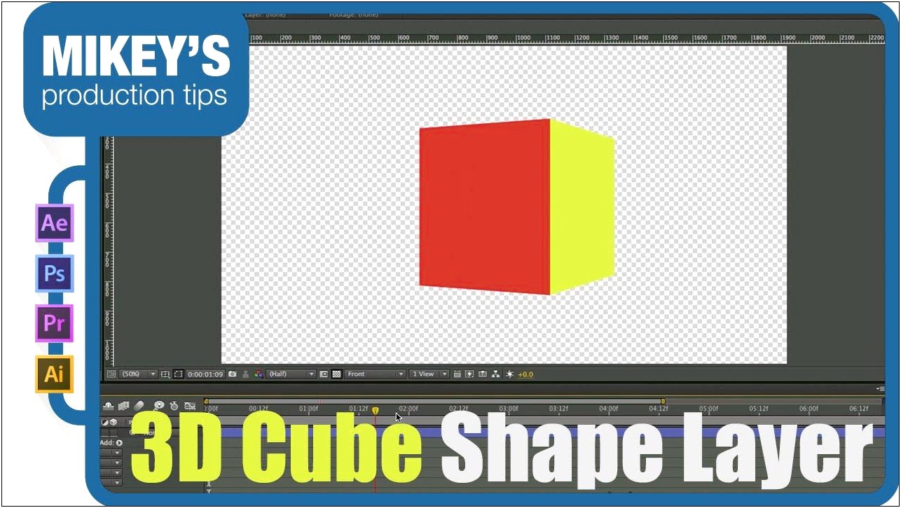 3d Cube After Effects Template Free