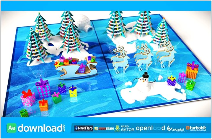 3d Pop Up Card Templates Free Download