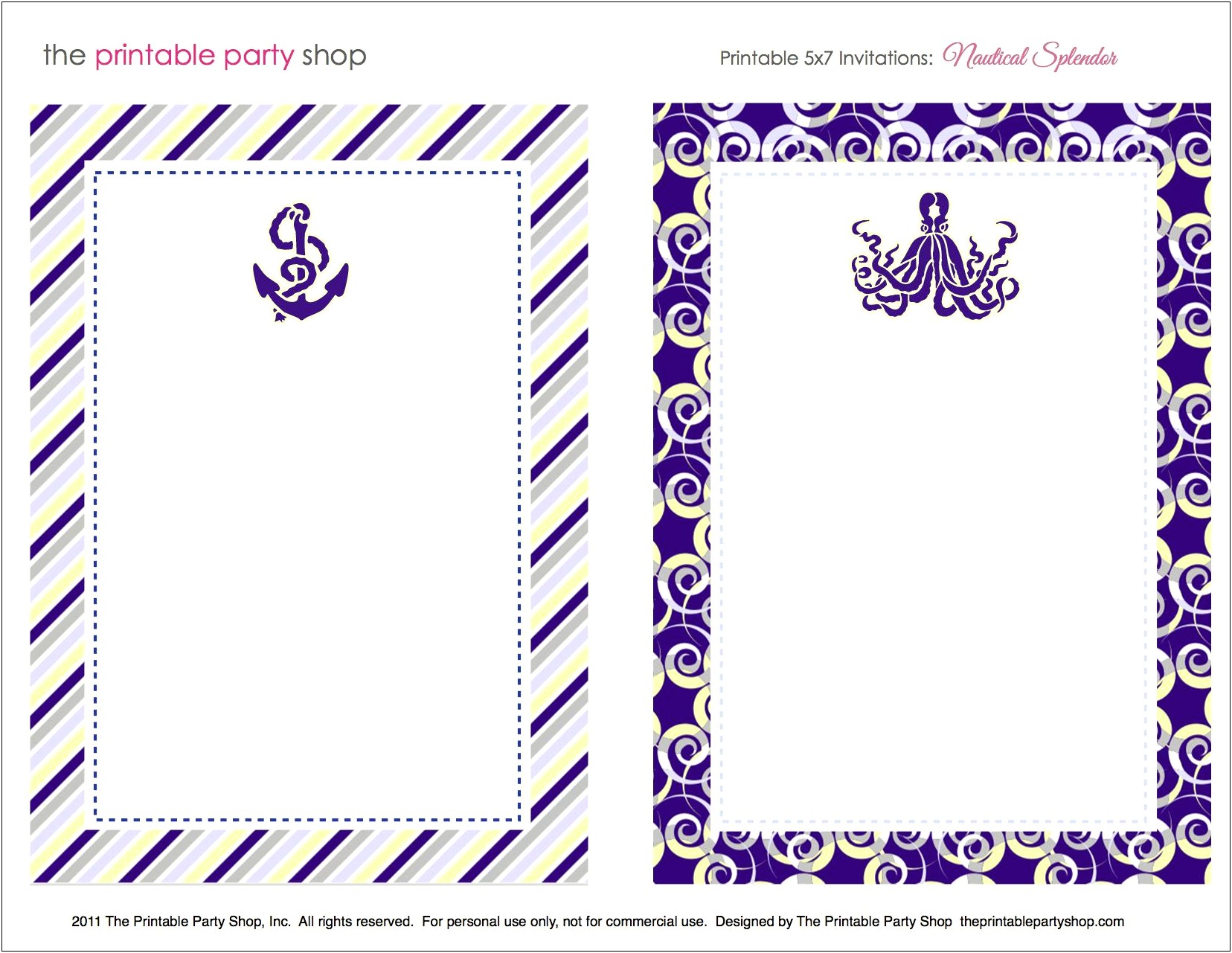 5 By 7 Free Border Templates