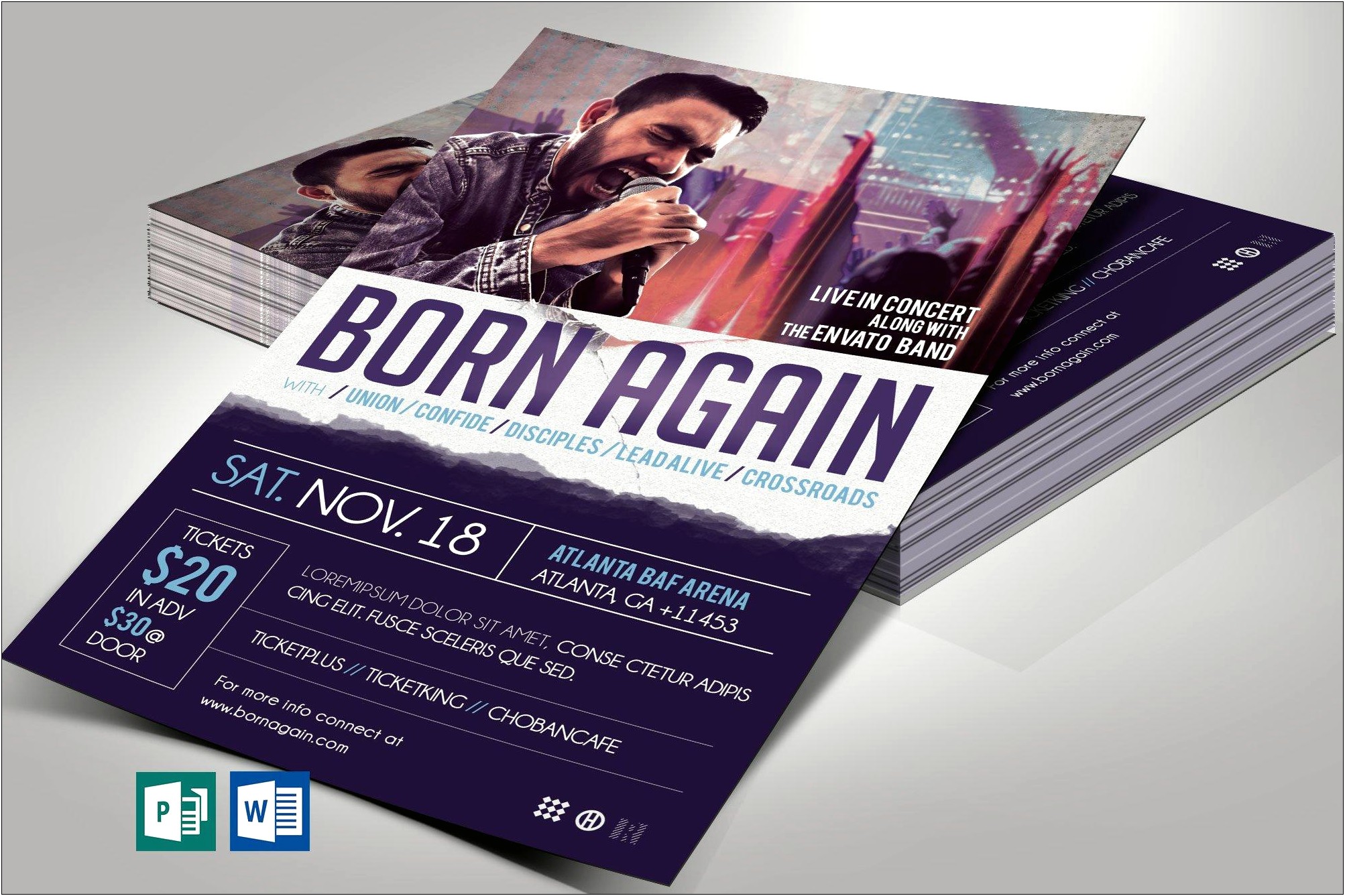 5.5x8.5 Flyer Template Free Psd