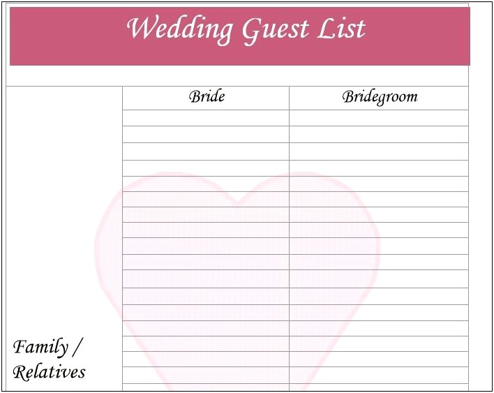 8 1 2x11 Wordless Wedding Templates Free