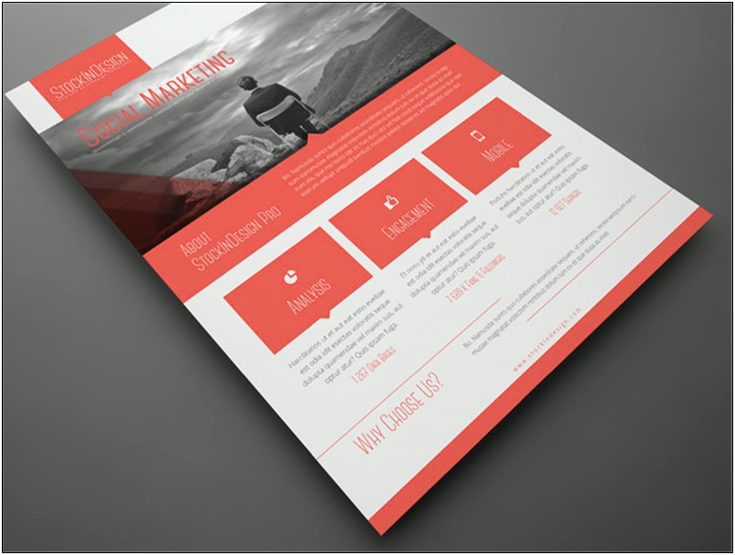 8.5 X 11 Flyer Indesign Template Free