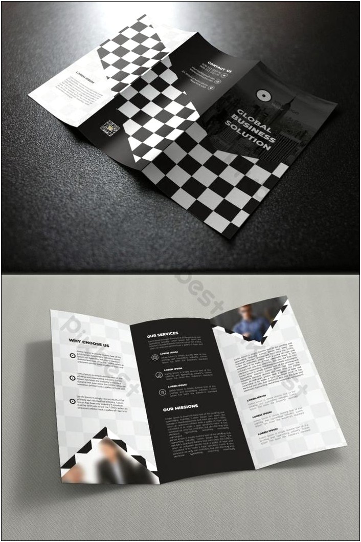 A4 Tri Fold Brochure Template Free Download