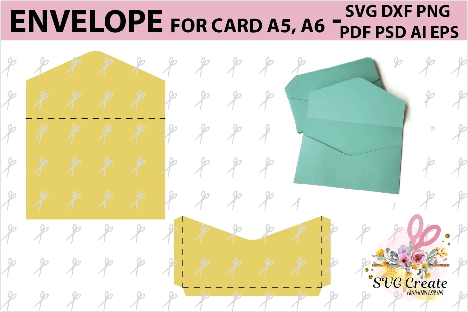 A5 Size Envelope Template Free Download