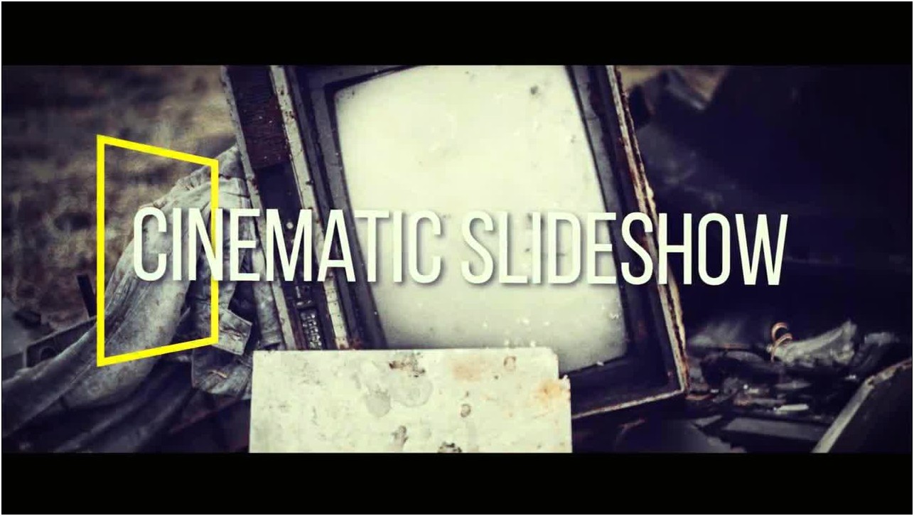 Adobe Premiere Pro Slideshow Free Template Templates : Resume Designs