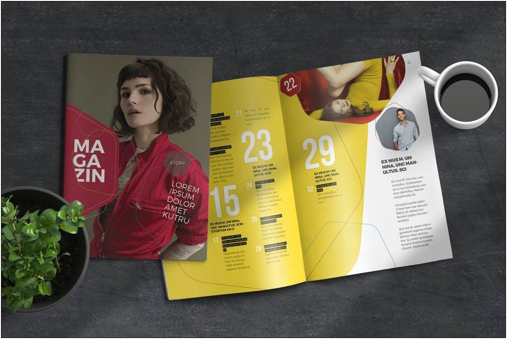 Advertising Professional Business Magazine Indesign Template Free Download