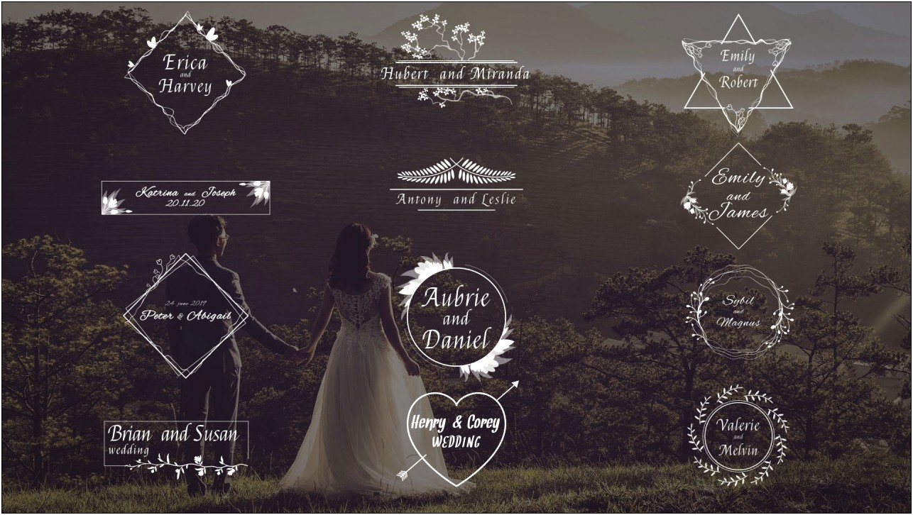 Ae Wedding Title Templates Free Download