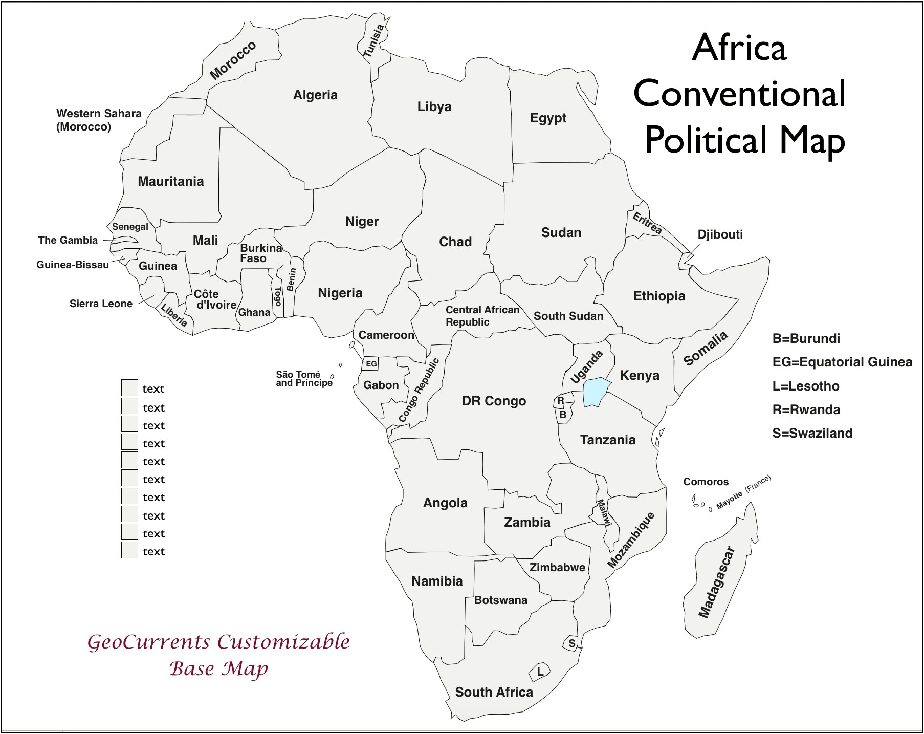 Africa Map Powerpoint Template Free Download
