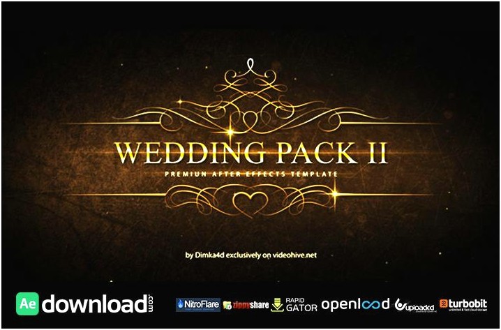 After Effects Cs4 Wedding Templates Free