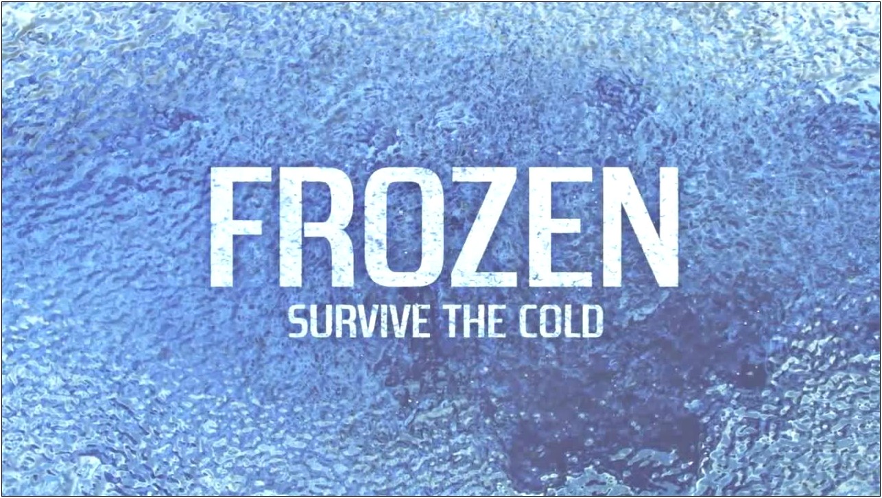 After Effects Frozen Text Template Free Download