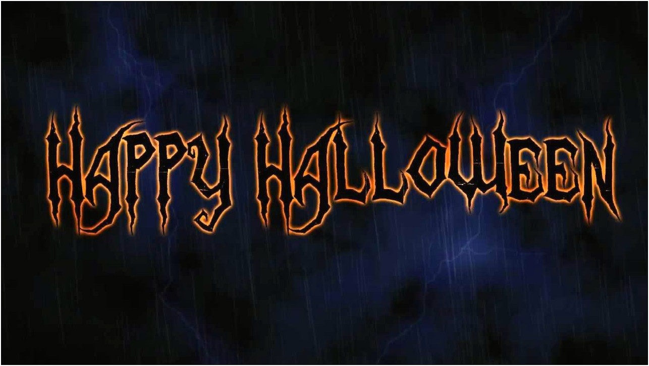 After Effects Halloween Template Free Download