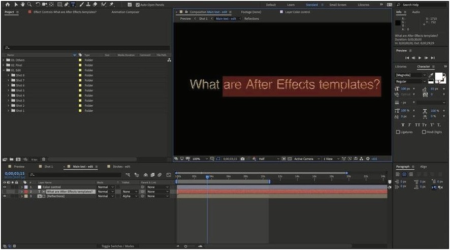 After Effects Templates Free Download Cc