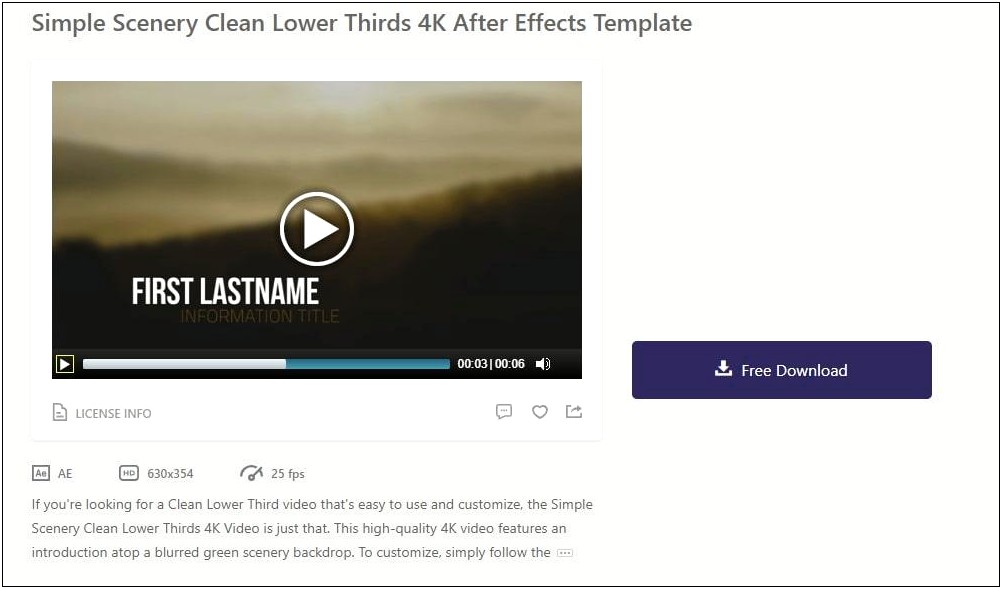 After Effects Templates Free Download Mac