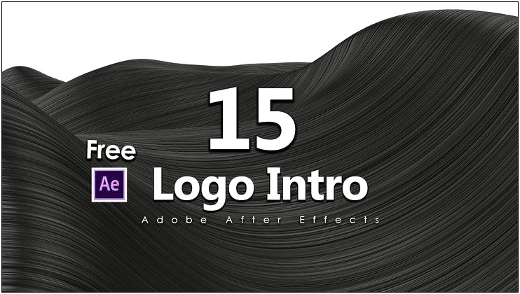 After Effects Templates Free Simple Logo