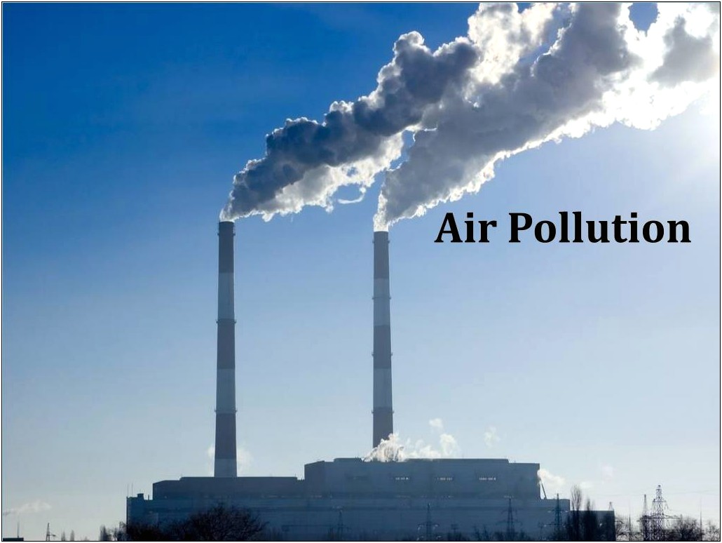 Air Pollution Powerpoint Template Free Download