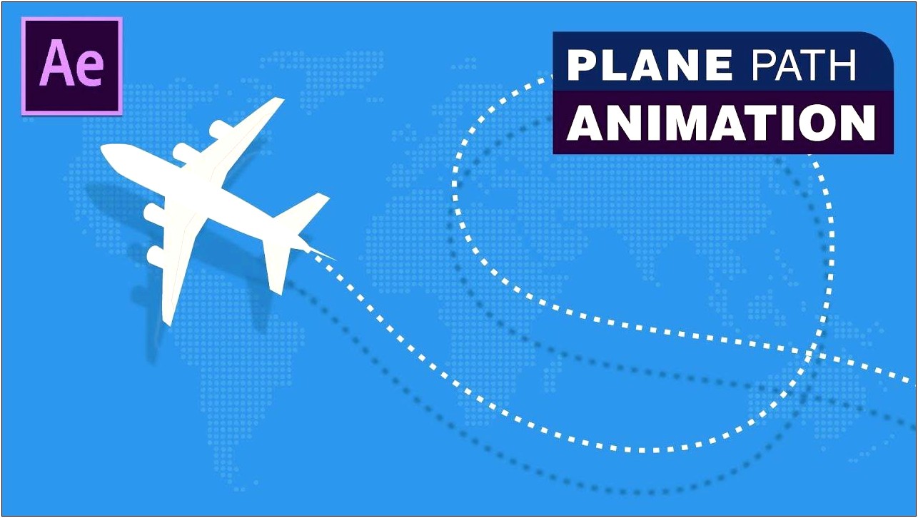 Airplane After Effects Template Free Download