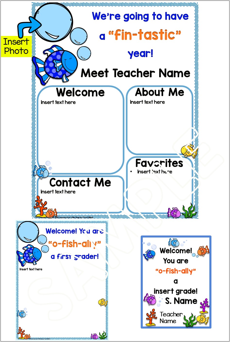 All About My Teacher Template Free