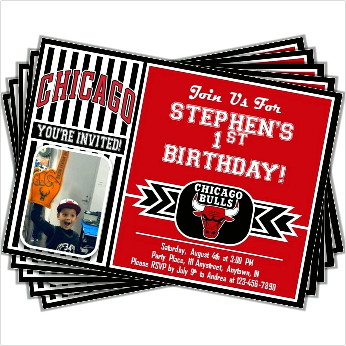 American Ninja Warrior Birthday Invitation Template Free