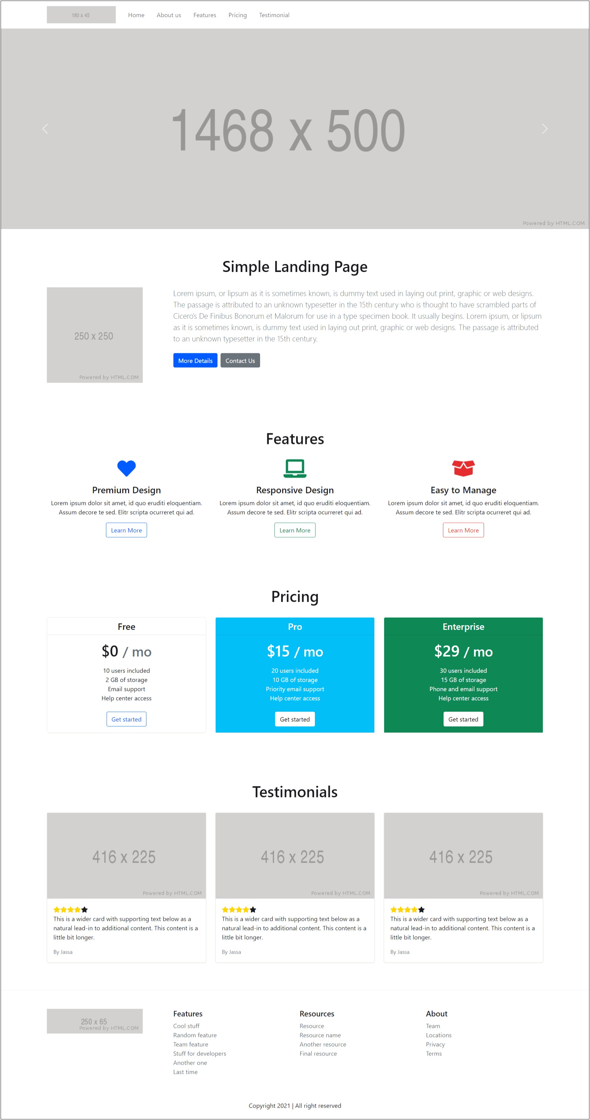 Angular 6 Bootstrap Templates Free Download