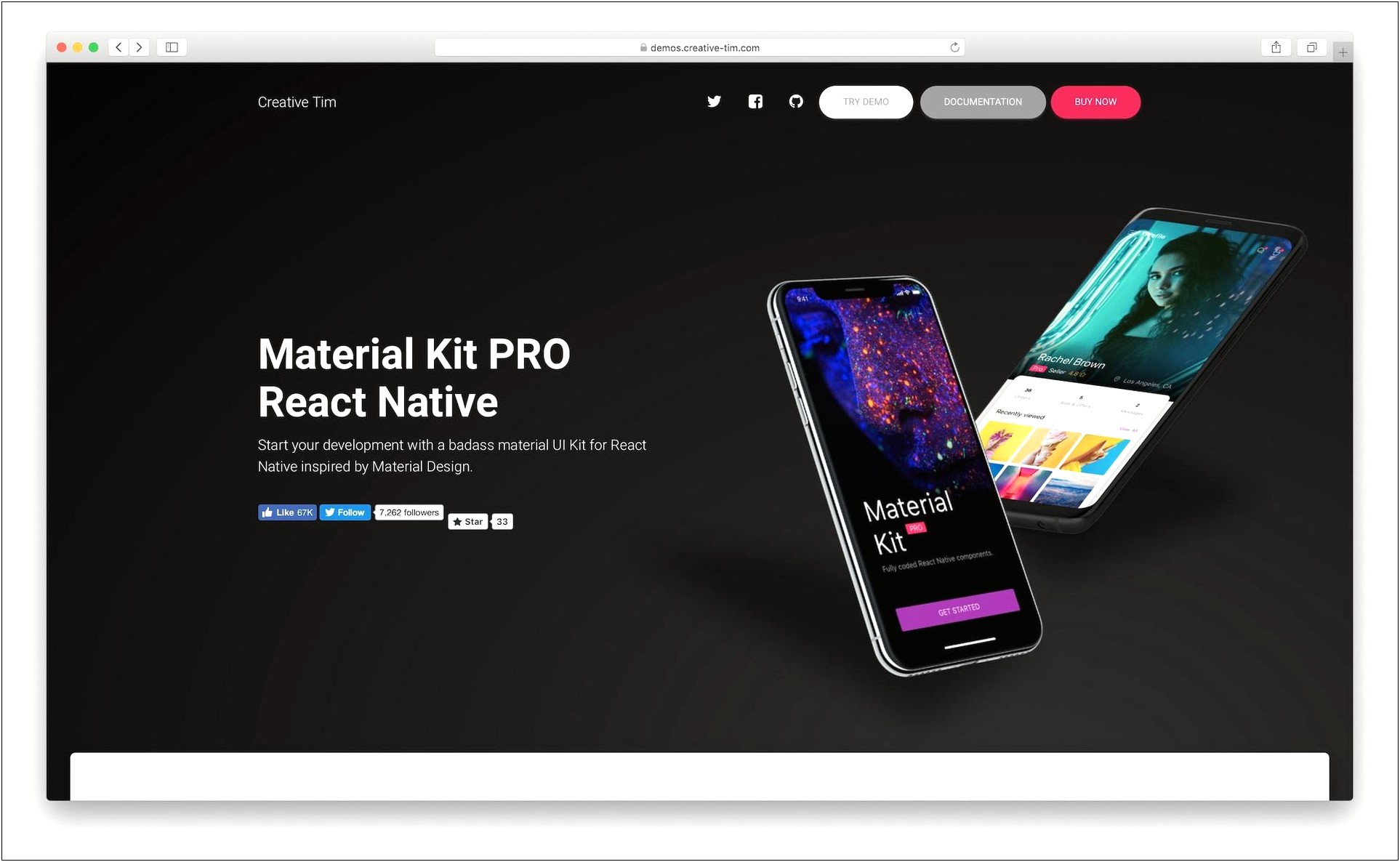 Angular Material Mobile Responsive Free Templates