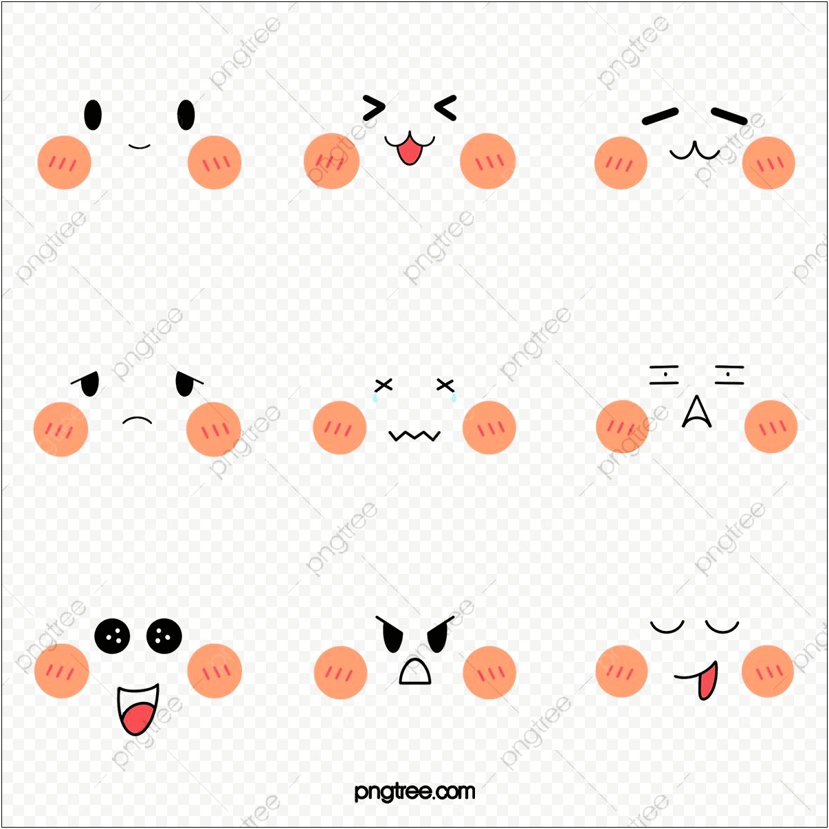 Animated Emoticons Pack After Effects Template Free