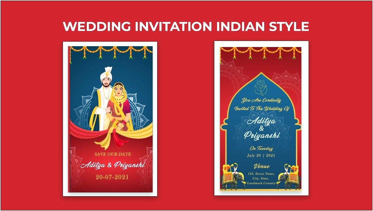 Animated Wedding Invitation After Effects Template Free Download