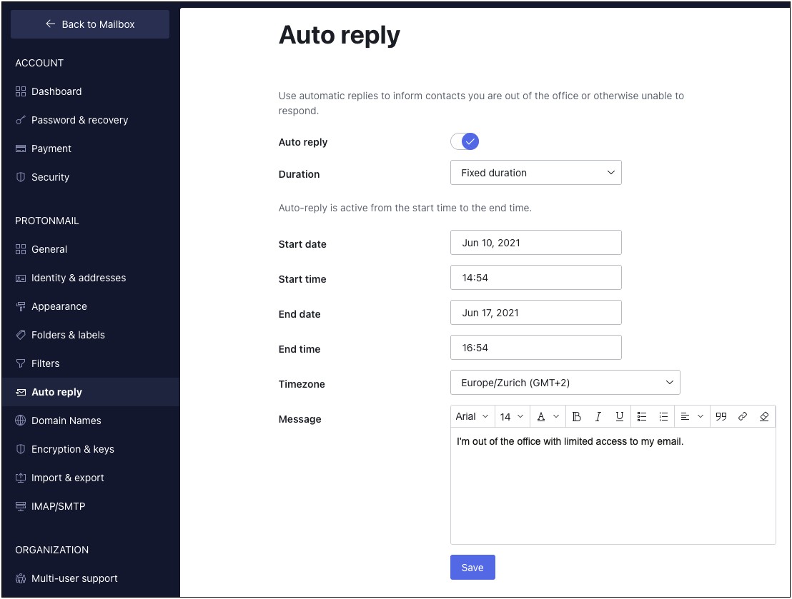 Auto Reply Email Template For Inquiry Free