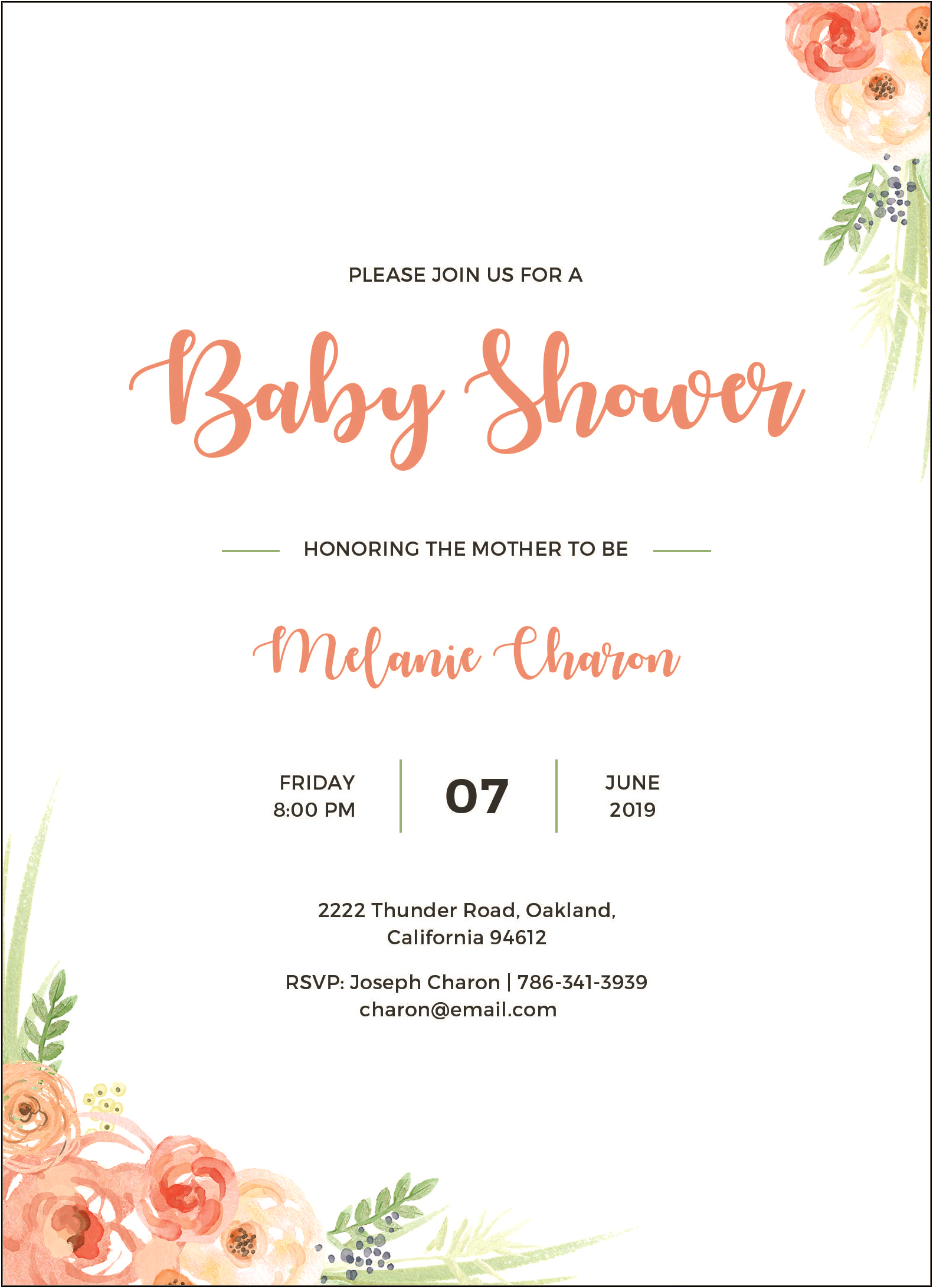 Baby Boy Shower Invitations Templates Free Download