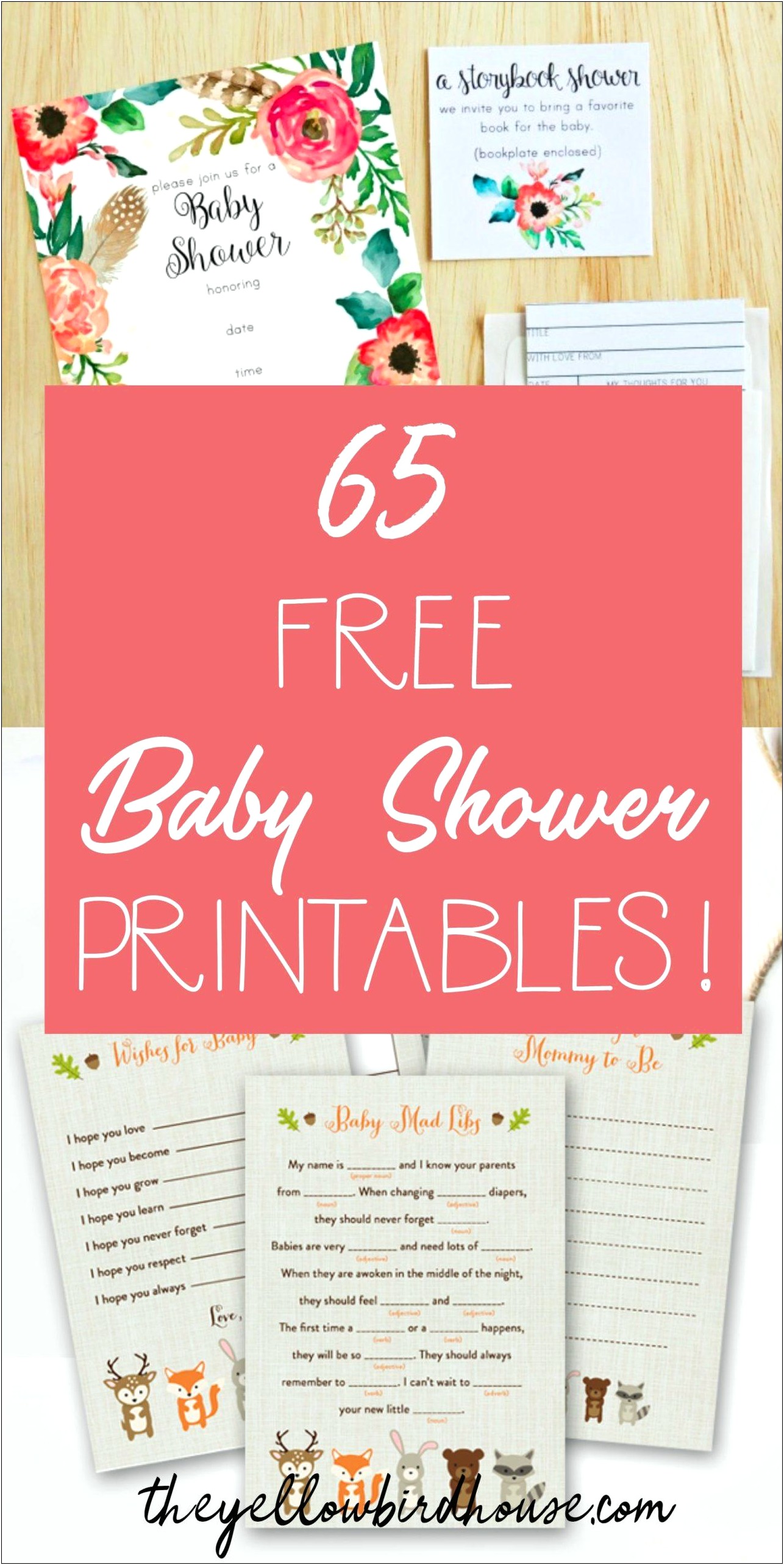 Baby Diaper Raffle Tickets Free Template