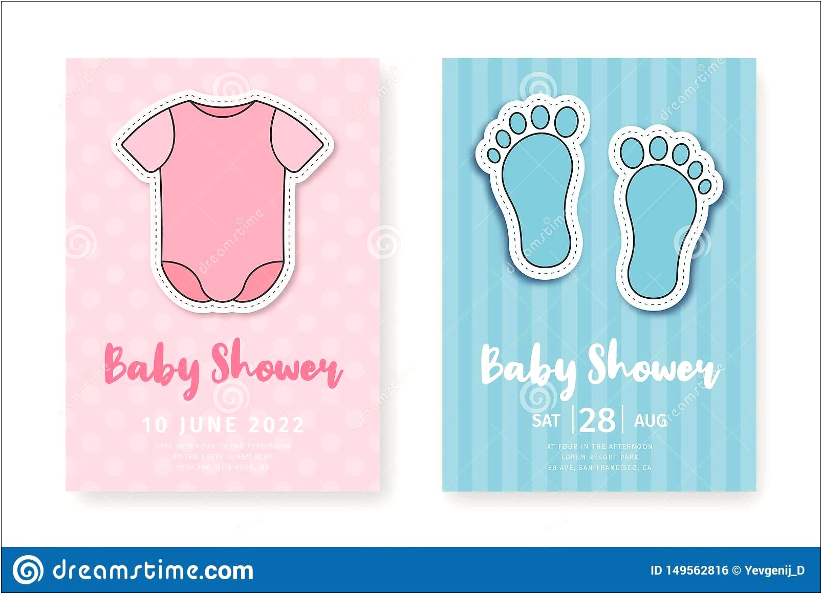 Baby Shower Greeting Card Template Free