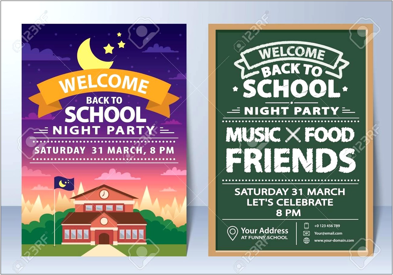 Back To School Invite Template Free