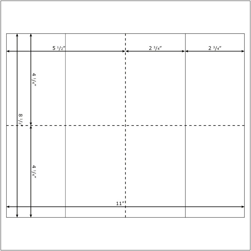 Basic 4 X 5 Card Template Free