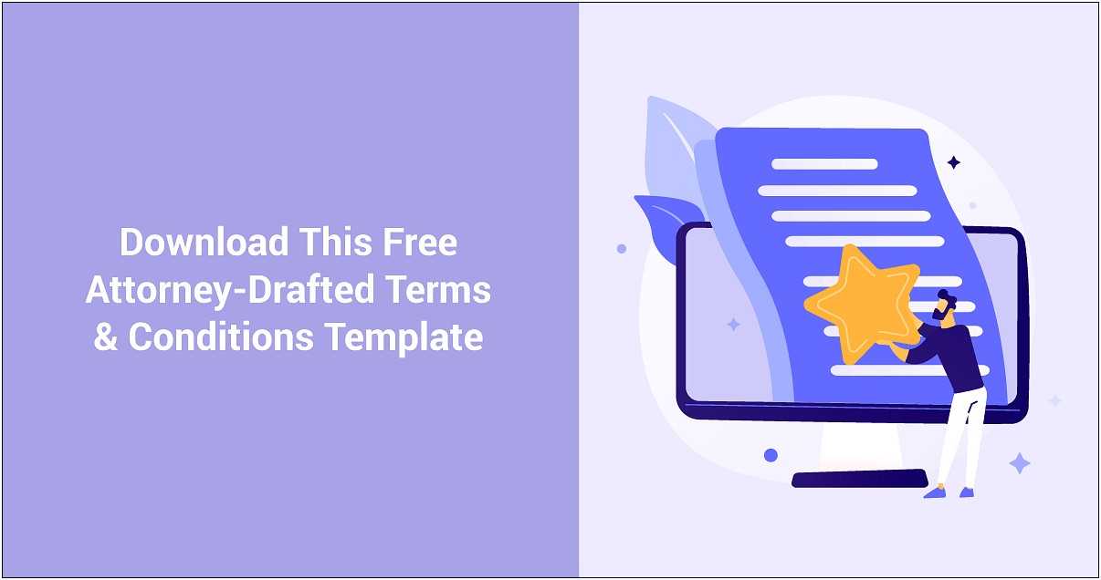 Basic Terms And Conditions Template Free