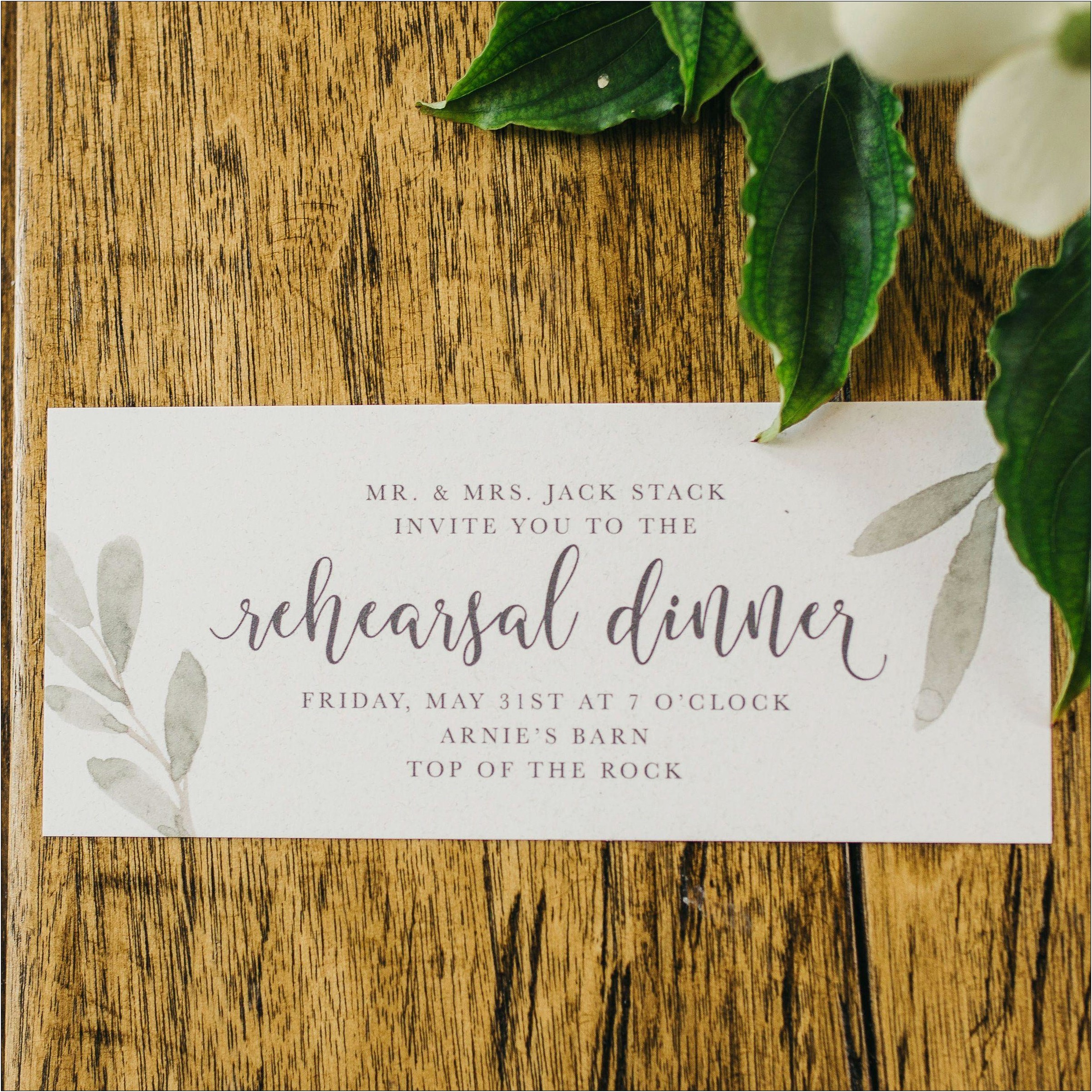 Be Our Guest Invitation Template Free