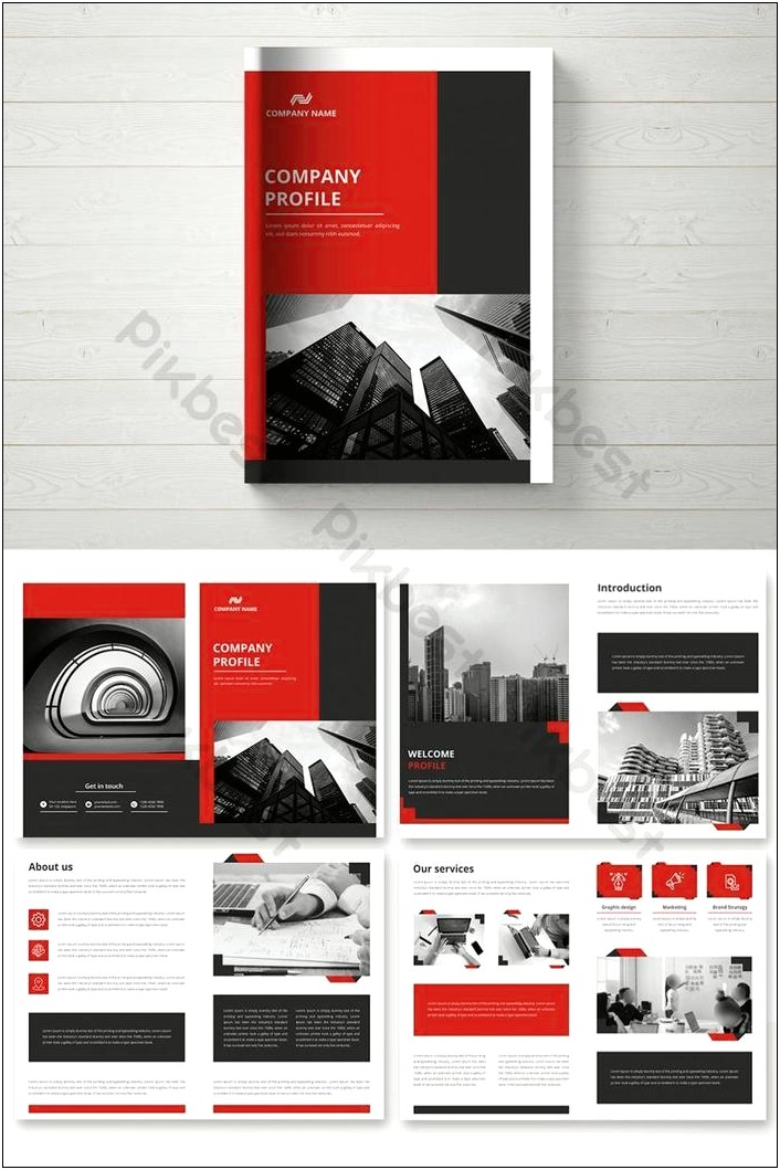 Best Company Profile Design Template Free Download