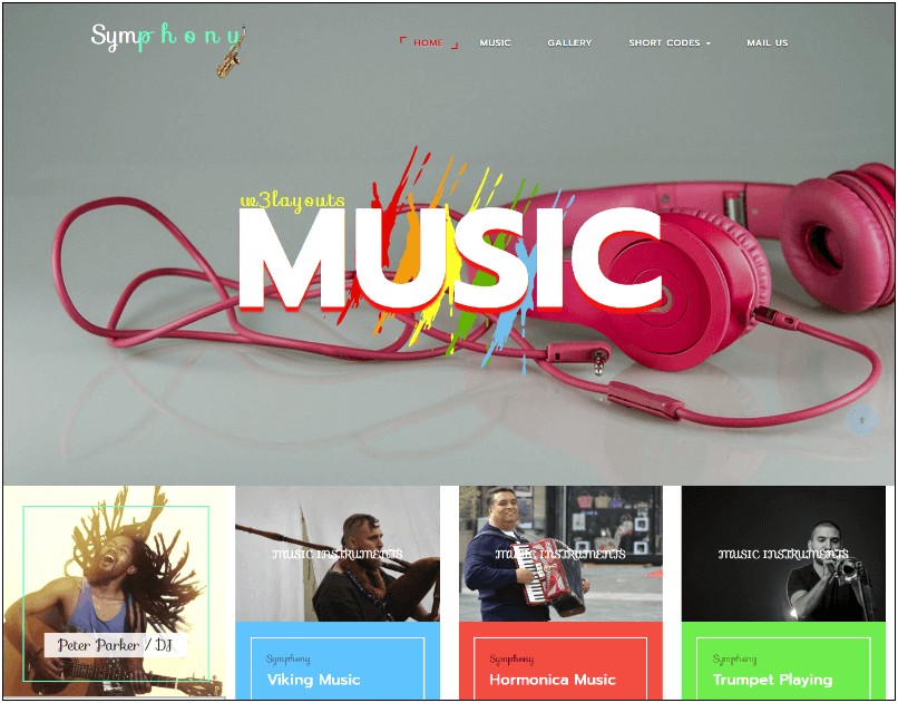 Best Free Html Templates With Mp3 Player