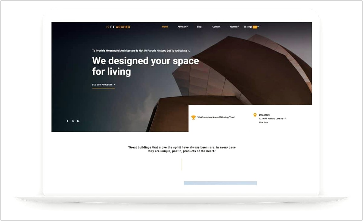 Best Free Joomla Templates For Architects