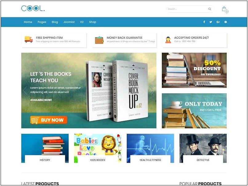 Best Free Joomla Templates With Slideshow