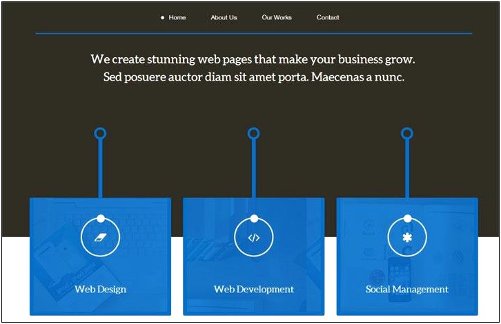 Best Free One Page Html5 Template