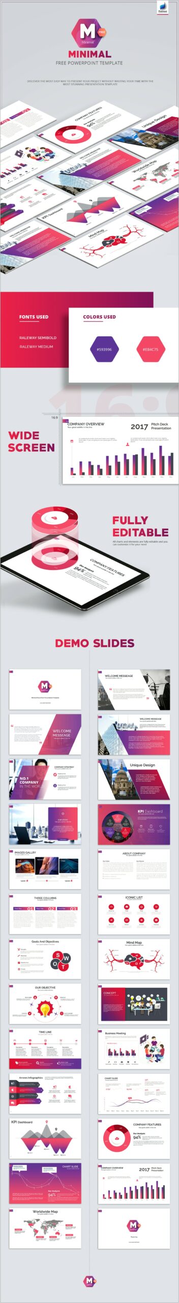 Best Ppt Templates Free Download Behance