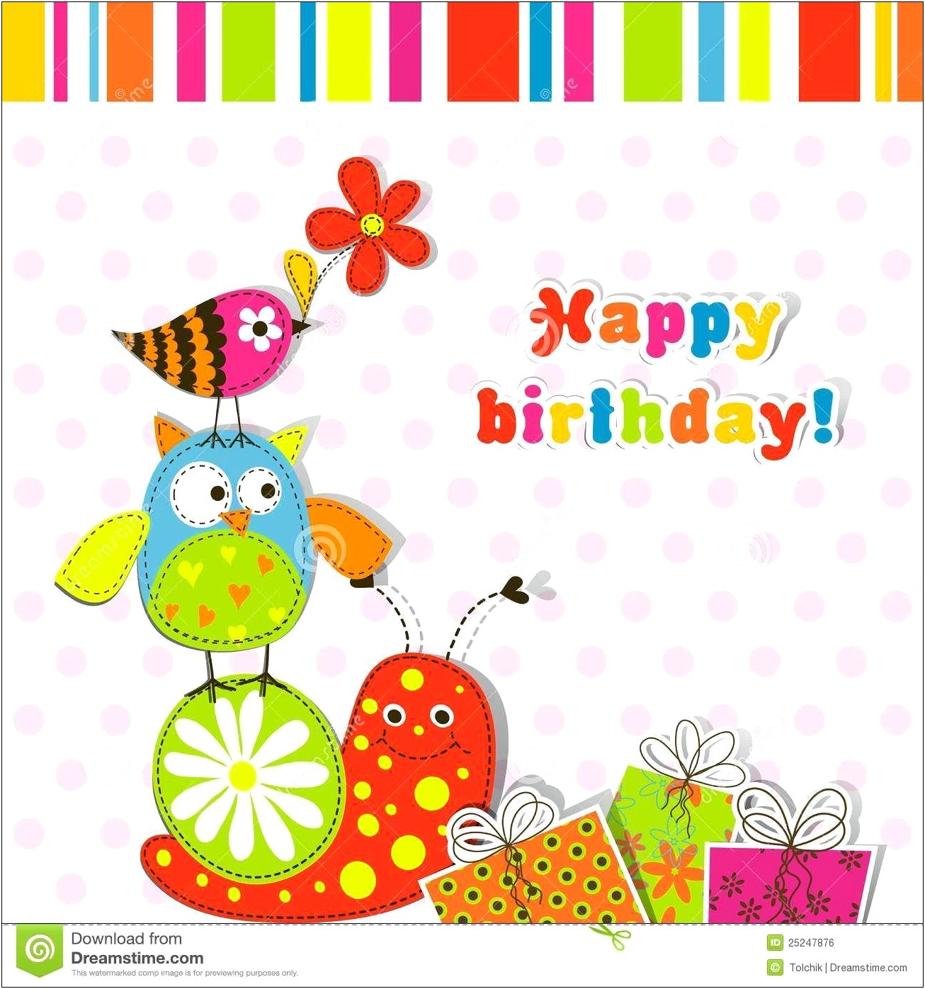 Birthday Card Template With Photo Free