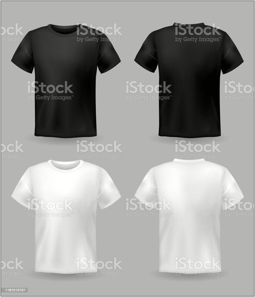 Black Tshirt Mockup Back Template Free