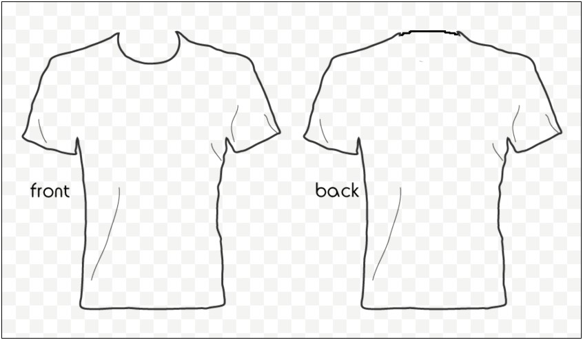 Blank T Shirt Template For Design Free Photoshop