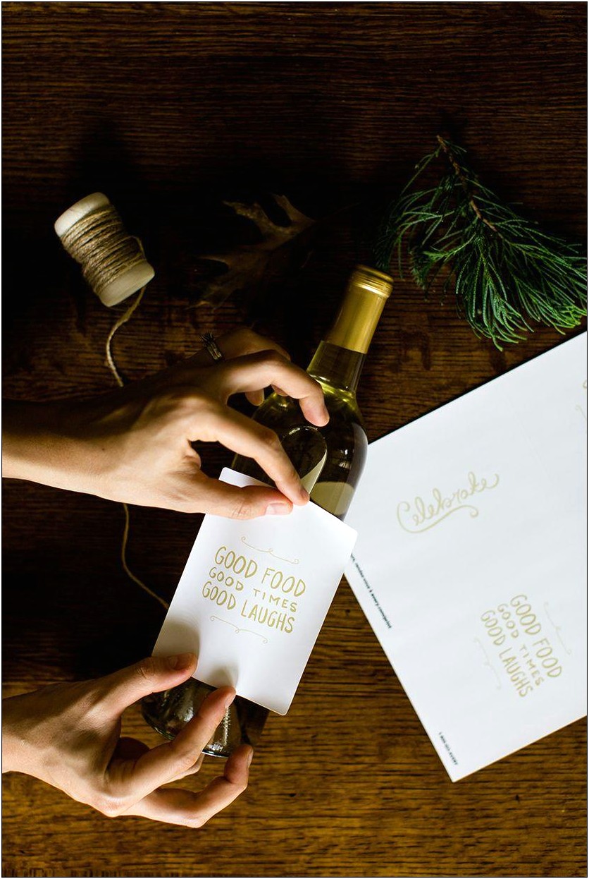 Blank Wine Label Template Free Download