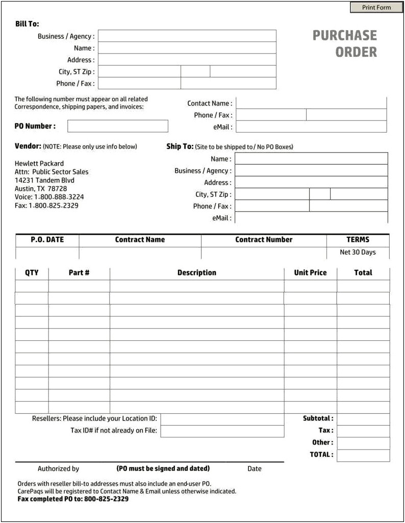 Office Supplies Order Form Template Free Templates : Resume Designs #