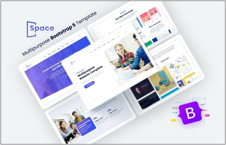 Bootstrap Multiple Page Template Free Download