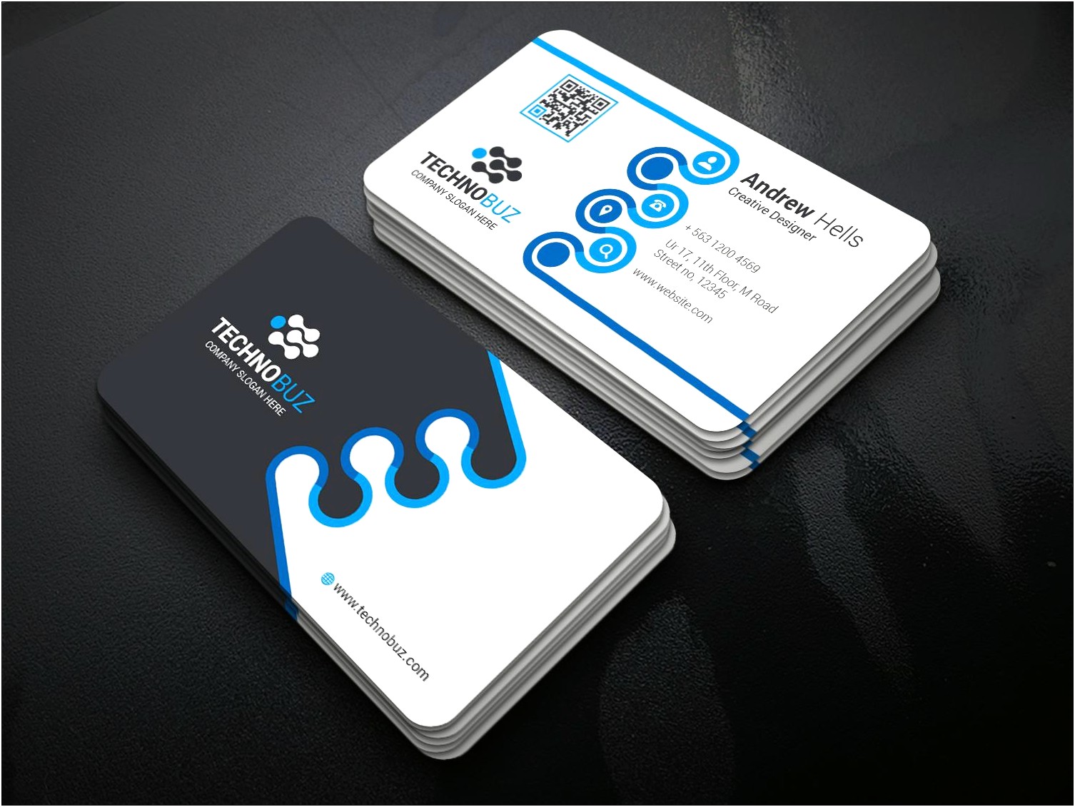 Business Card Template Flooring Contractor Free