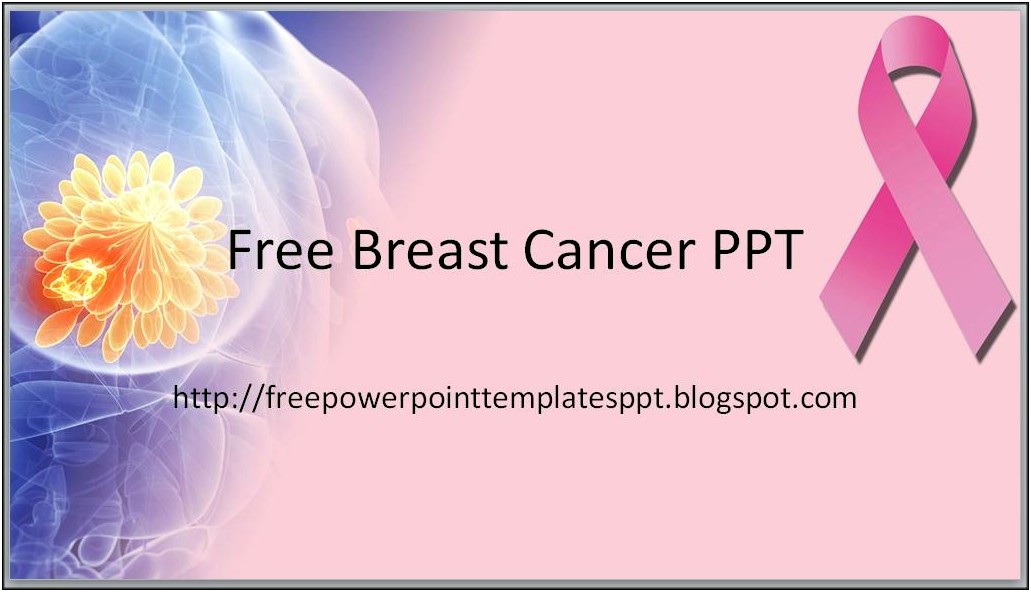 Cancer Powerpoint Presentation Templates Free Download