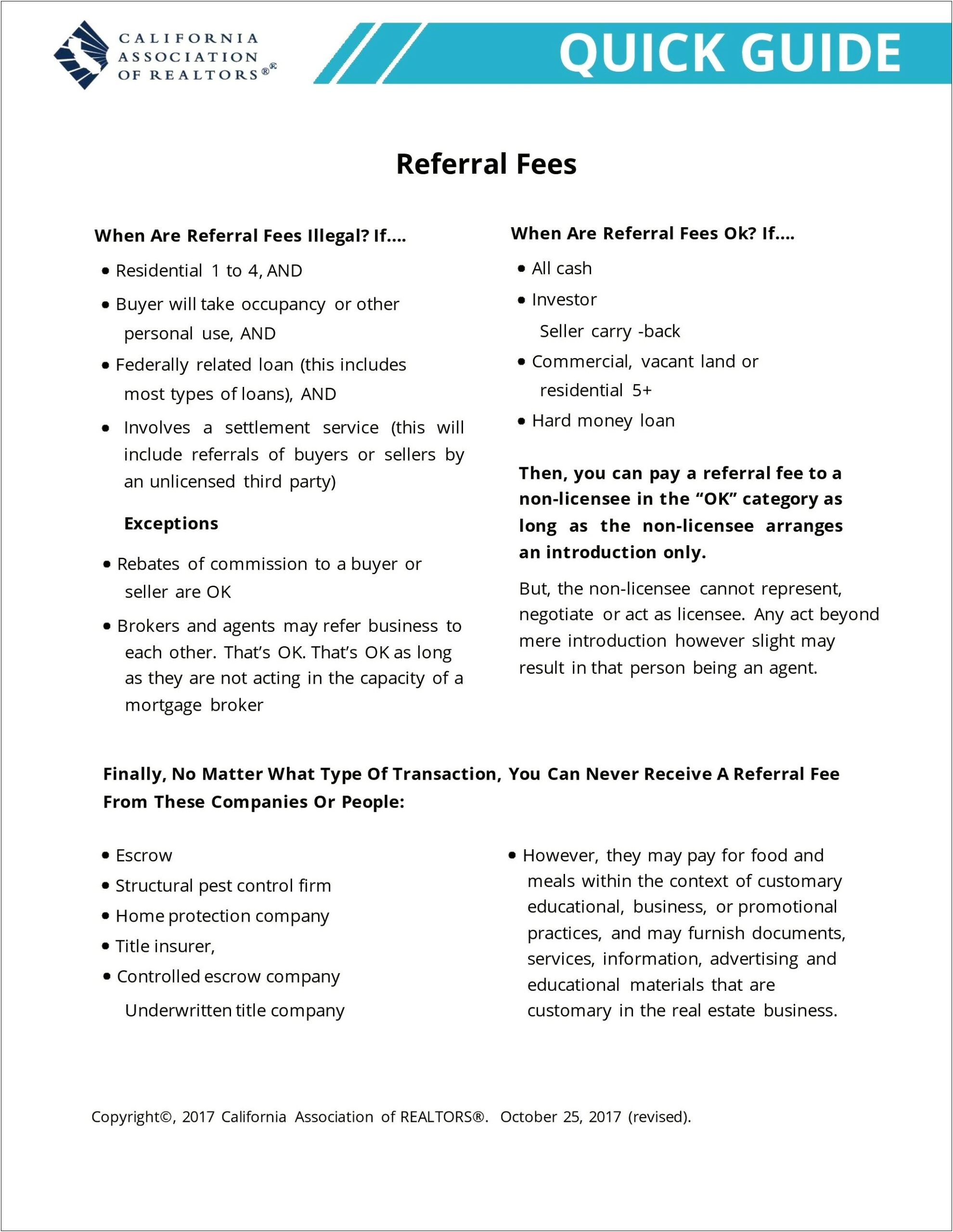 Car Referral Fee Agreement Form Templates Free